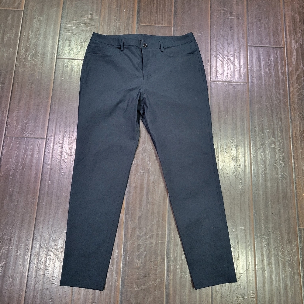 Lululemon ABC Classic-Fit 5Pkt Pants Trouser Warpstreme Obsidian 34x32